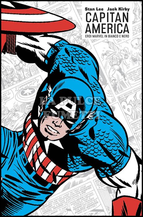 EROI MARVEL IN BIANCO E NERO # 1 - CAPITAN AMERICA